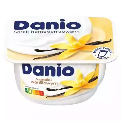 Danone - Danio serek waniliowy Produkty świeże > Masło, mleko, nabiał, jaja > Serki i desery