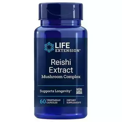 Life Extension Reishi Extract Mushroom C Podobne : Life Extension Reishi Extract Mushroom Complex, 60 veg Caps (opakowanie 4) - 2795082