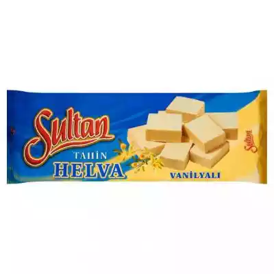 Sultan - Chałwa o smaku waniliowym Produkty spożywcze, przekąski > Słodycze > Sezamki, chałwa