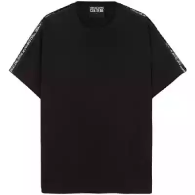 T-shirty i Koszulki polo Versace  -  Czarny Dostępny w rozmiarach dla mężczyzn. IT S, IT M, IT L, IT XL, IT XXL.