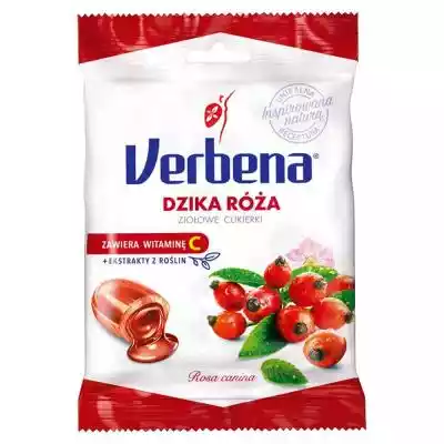         Verbena                    inspirowana naturą - unikalna receptura            zawiera witaminę C            + ekstrakty z roślin                Nadziewane ziołowe cukierki z dziką różą i witaminą C.    