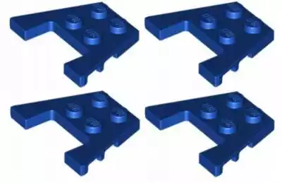 F22 Lego płytki 3x4 ścięte niebieskie 48 Podobne : Lego 48183 28842 Płytka 3x4 brązowa Nowa (1g) - 3039393