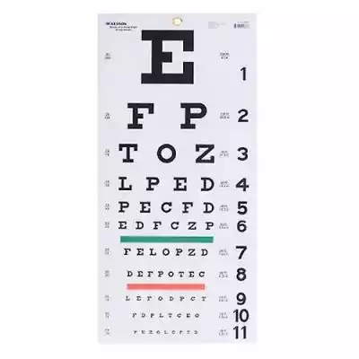 McKesson Eye Chart, 5 toreb (opakowanie  opieka zdrowotna