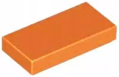 Lego Gładka 1X2 Dark Orange Nr. 3069B 3S 