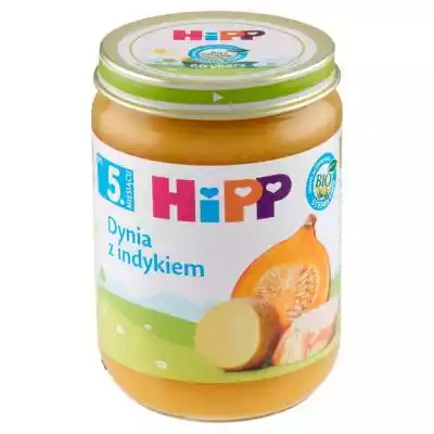 HiPP - Dynia z indykiem posiłek warzywno-mięsny dla niemowląt