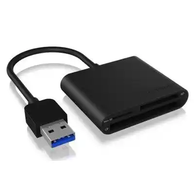 IcyBox IB-CR301-U3 USB 3.0 Podobne : IcyBox IB-AC603a-U3 Adapter+obudowa 2,5 HDD - 206608