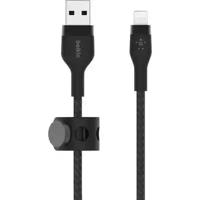 Kabel USB - Lightning BELKIN Braided Sil Podobne : iPhone 14 Plus 256 GB Niebieski - 2001