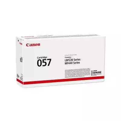 Canon CRG Toner 057 3009C002 Podobne : CANON PGI-580XL BK 400str. Czarny 2024C001 - 356560