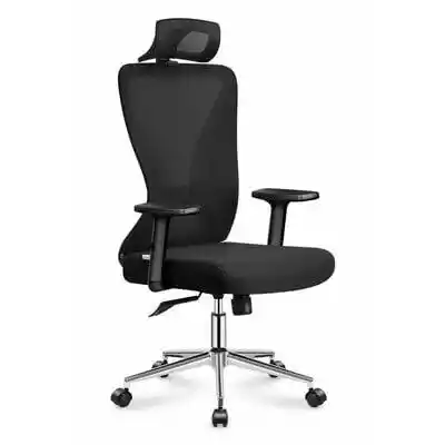 Fotel MARKADLER Manager 3.5 Czarny Podobne : Klasyczny fotel biurowy ekoskóra beżowy PACTI - 162681