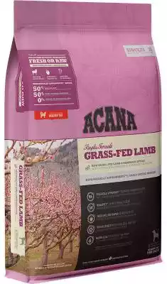 ACANA Singles Grass-Fed Lamb - sucha kar Podobne : Acana Crunchy Pork - przysmak wieprzowy dla psa 100g - 44584