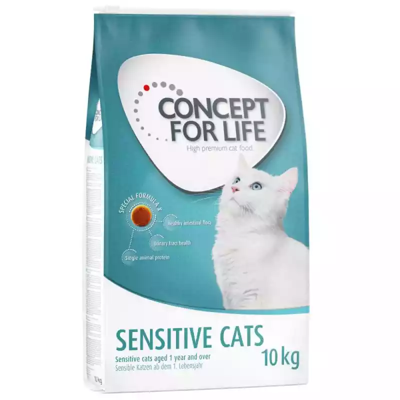 Concept for Life Sensitive Cats - ulepszona receptura! - 10 kg Concept for Life ceny i opinie