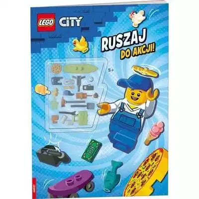 Książka LEGO City Ruszaj do akcji BOA-60 Podobne : LEGO - City Terenówka ratowników dzikich zwierząt (60301) - 67742