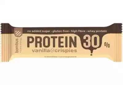 Bombus Baton Protein 30% Wanilia-Chrupki Podobne : Snickers - Baton nugatowy z orzechami ziemnymi i karmelem w czekoladzie - 243103