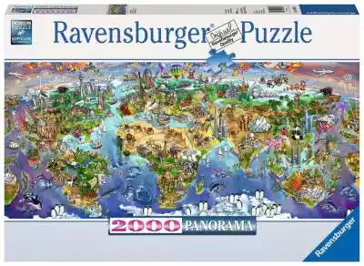 Puzzle 2D 2000 elementów: Cuda świata Puzzle firmy Ravensburger,  charakteryzują się wysoką jakością. Przez ponad 100 lat cieszą dzieci i dorosłych na całym świecie. Perfect Age Fit to cecha,  która dopasowuje wielkość elementów do możliwości charakterystycznych dla danego wieku rozwojoweg