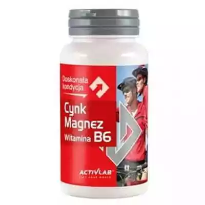 ACTIVLAB - Cynk Magnez Witamina B6 Podobne : Magnez Magne-100 Sport - 60 kaps. - 5697