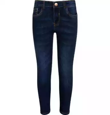 Spodnie jeansowe dla dziewczynki, 9-13 l dla dziewczynki/Spodnie/Jeansy