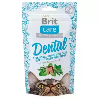 Brit Care Dental, przysmak dla kota - 3  Podobne : BRIT Care Fillets in Gravy filety z indykiem w sosie - mokra karma dla kociąt - 6x85 g - 88451