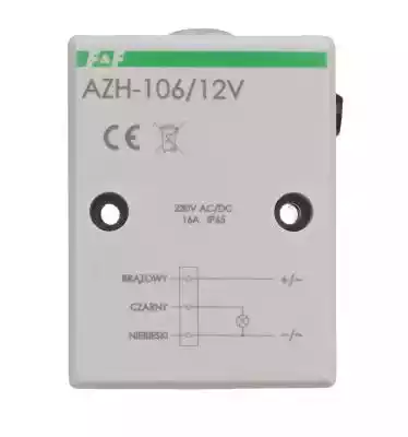 Automat zmierzchowy F&F AZH-106-12V 16A  Podobne : Wyłącznik zmierzchowy Finder 1Z 16A 230V Ac IP54 - 1207042