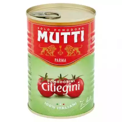 Mutti - Pomidory koktajlowe 100% Italian Podobne : MUTTI SAN MARZANO Pomidory całe bez skórki 400 g - 251656