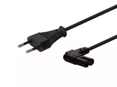 Savio Kabel zasilający 2pin, C7 kątowy m Podobne : Kabel USB - Micro USB LANBERG 1 m - 1619101