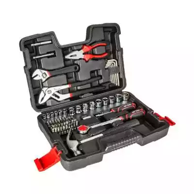 Zestaw narzędzi 81 szt. 38D510 Top Tools Technika > Narzędzia ręczne > Młotki, wkrętaki > Zestawy narzędzi
