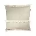 Poduszki Malagoon  Offwhite fringe cushion