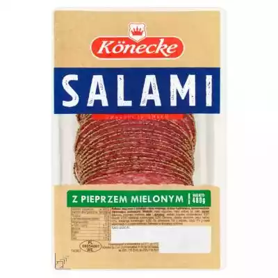 Könecke - Salami z pieprzem mielonym Podobne : Salami z pieprzem ziarnistym 100 g - 839546