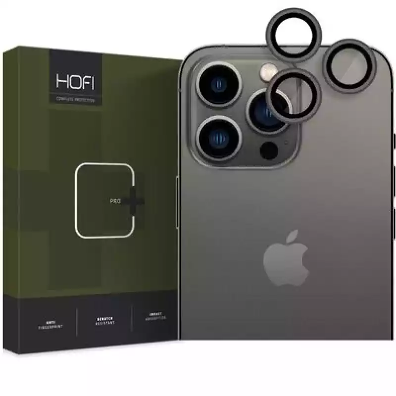 Szkło hartowane na obiektyw HOFI CamRing Pro+ do Apple iPhone 14 Pro/14 Pro Max Czarny HOFI ceny i opinie