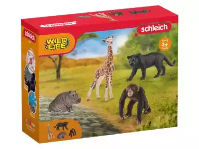 Schleich Figurki zwierząt dla dzieci, 1  Podobne : Dzikie zwierzęta - 38 naklejek - 654032