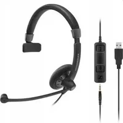 Słuchawki nauszne Sennheiser Sc 45 Usb M Allegro/Elektronika/RTV i AGD/Słuchawki/Przewodowe