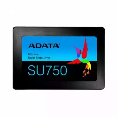 Ultimate SU750 Zastanawiasz się nad wymianą starego dysku SSD lub dysku twardego? Jeśli tak,  dysk SSD ADATA Ultimate SU750 to produkt dla Ciebie. Dzięki pamięci flash 3D NAND zapewnia większą pojemność,  wydajność i niezawodność w porównaniu z pamięcią 2D NAND. Ponadto obsługuje on inteli