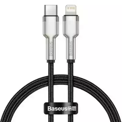 Baseus Cafule Metal | Kabel USB-C Lightn Podobne : Baseus Metal Gleam Series 8-in-1 | Adapter HUB USB-C - HDMI 4K 3x USB3.0 USB-C RJ45 SD TF PD 100W
 -                                    uniwersalny - 8175