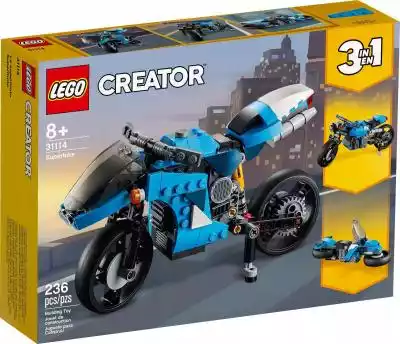 Lego Creator Motocykl Podobne : Lego Creator 3w1 Supermotocykl Dla 8 Latka - 3012891
