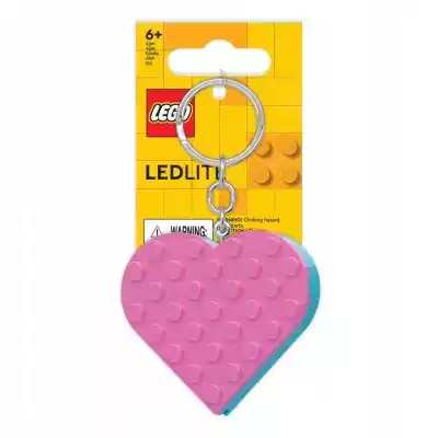 Lego LGL-KE183 Brelok Latarka Serce Allegro/Dziecko/Zabawki/Klocki/LEGO/Breloczki