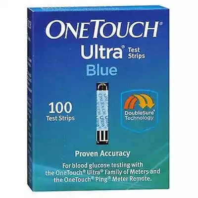 Paski testowe Onetouch Ultra, niebieskie opieka zdrowotna