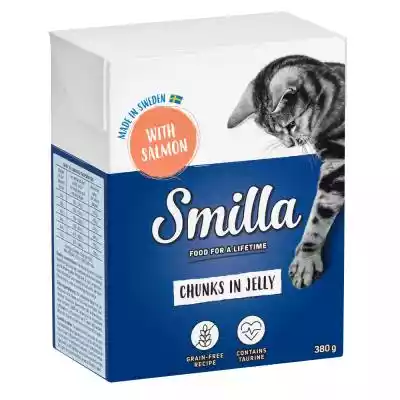 Smilla kawałeczki w galarecie, 6 x 380 g Podobne : Smilla mleko dla kota - 6 x 250 ml - 337002
