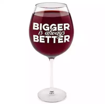Big Mouth Bigmouth większy jest lepszy g Podobne : Kieliszek do wina czerwonego  (6 szt.) KRISTA - 160394