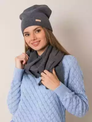 Damski komplet zimowy czapka i szalik ci Podobne : Płaszcz zimowy damski z kapturem J-TORONTO plus size - 26800