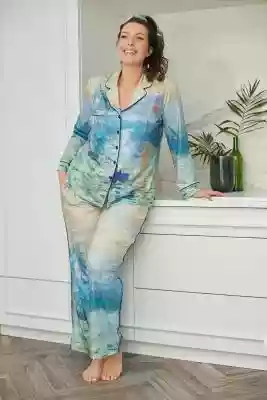 Piżama damska Ligia Plus Size, Claude Mo Podobne : Piżama damska Ligia, Claude Monet - 38-40 - 3175