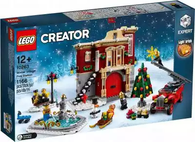 Lego Creator 10263 Remiza Strażacka W Zimowej Wios
