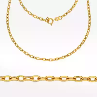 Łańcuszek ze złota 45cm ankier Biżuteria złota > Łańcuszki złote