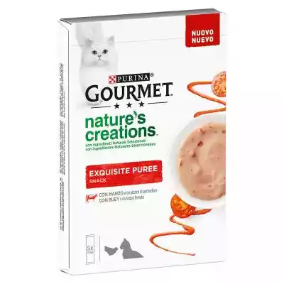 Gourmet Nature's Creations Snack, 5 x 10 Koty / Przysmaki dla kota / Z drobiem / Przysmaki z drobiem