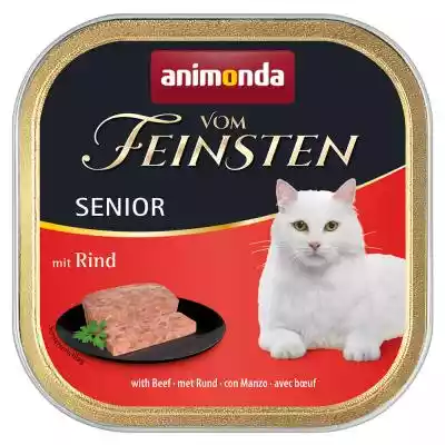 Animonda vom Feinsten Senior to karma dedykowana starszym kotom,  powyżej 7. roku życia. Karma ta składa się nie tylko z czystego mięsa,  zawiera również wysokogatunkowe składniki,  dostarczające kotom odpowiednich substancji odżywczych. Animonda vom Feinsten Senior jest dostosowana do spe
