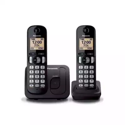 Panasonic KX-TGC212 Dect Black+ dodatkow Telefony Stacjonarne