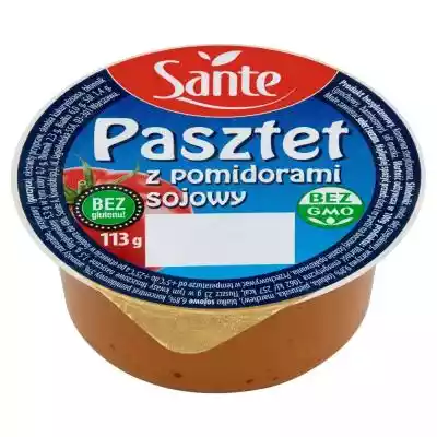 Sante Pasztet sojowy z pomidorami 113 g Podobne : SANTE GO ON! Vitamin Baton kokosowy 50 g - 254678