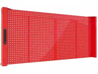 Tablica warsztatowa N-207-02-01  - konstrukcja nóg tablicy wykonana z wysokiej jakości blachy stalowej o grubości 1, 5mm  - płyta perforowana wykonane z wysokiej jakości blachy stalowej o grubości 1, 0mm  - tylna ściana tablicy wykonana z płyty perforowanej umożliwiającej zamontowanie zawi