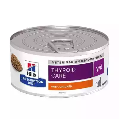Hill's Prescription Diet Thyroid Care Fe Podobne : HILL'S Prescription Diet Feline C/D Urinary Stress z kurczakiem - mokra karma dla kotów - kawałki w sosie - 85 g - 88387