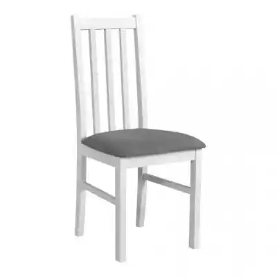 Krzesło drewniane Bos 10 będzie odpowiednie niemal do każdego wnętrza. Model o białym wybarwieniu z tapicerką w kolorze szarym doskonale sprawdzi się w aranżacjach skandynawskich,  czarno-białe krzesło pasować będzie do wnętrz nowoczesnych,  zaś model z wybarwieniem w kolorze naturalnego d