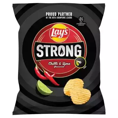 Lay's Strong Chipsy ziemniaczane karbowa Artykuły spożywcze > Przekąski > Chipsy i chrupki