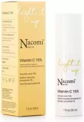 Nacomi Next Level Serum Z Witaminą C 15% Podobne : LIQ CC Serum Rich 15% Vitamin C BOOST 30 ml – bogate serum rozświetlające z witaminą C - 4151